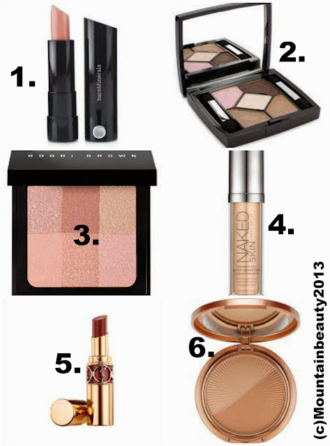 bobbi brown brightening brick urban decay naked skin ysl volupte shine art deco bronzing powder compact bare mineral marvelous moxy lipstick dior rosy tan