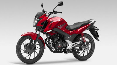 2016 HONDA CB125F left side view