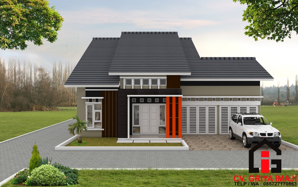 Ide Gambar Desain Rumah Minimalis Cilacap Terlihat Keren 