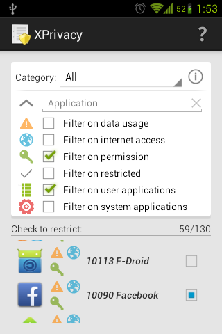 XPrivacy import/export enabler v1.11.11