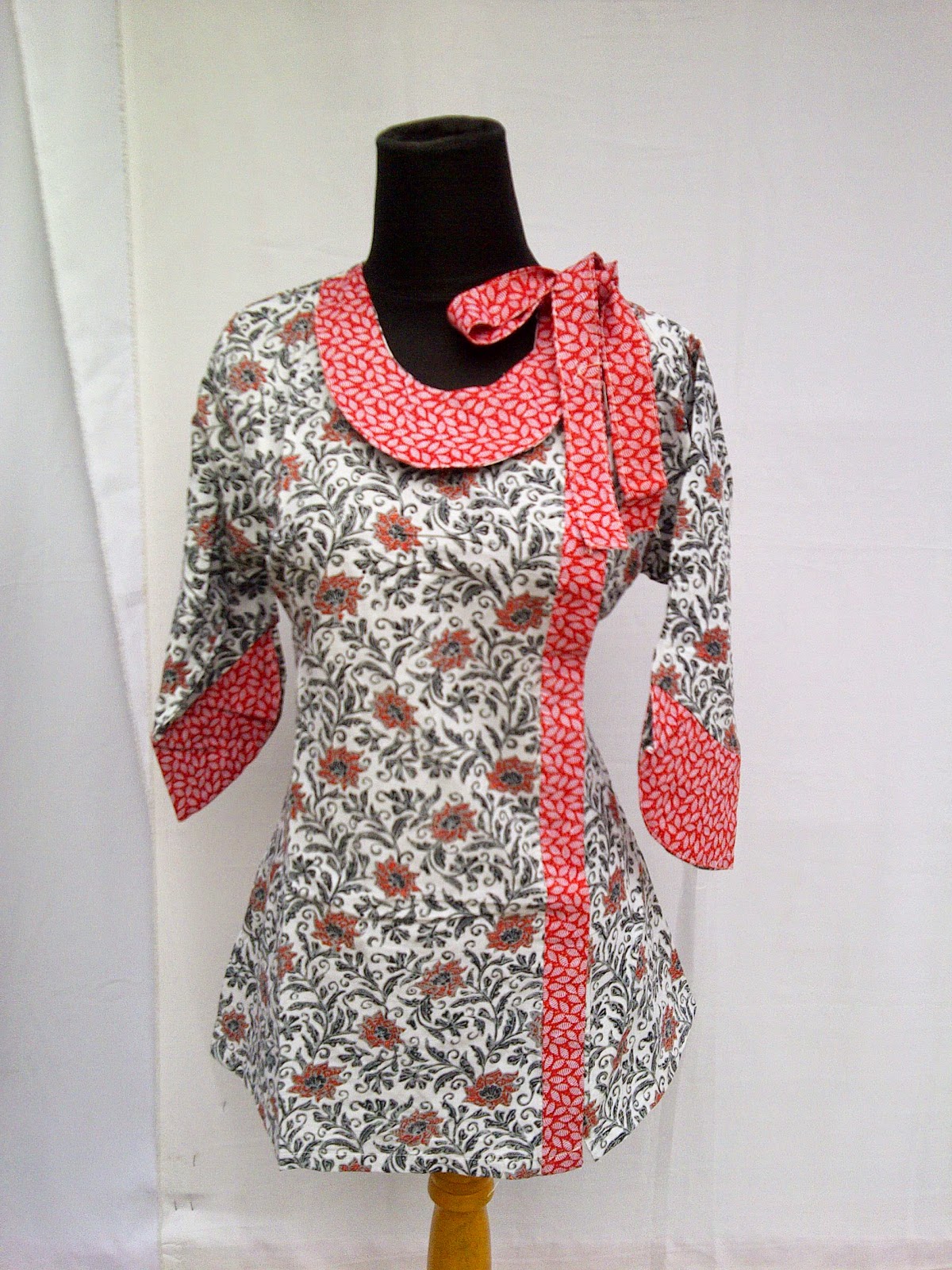 100 Gambar  Design Baju  Batik  Wanita Modern