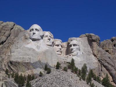 Mount Rushmore,near Keystone, South Dakota, is a Monumental Granite Sculpture in United State tourism