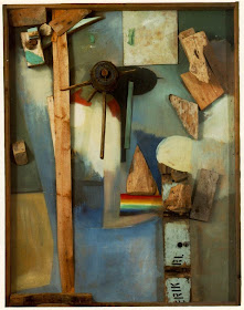 Schwitters. Merz Picture with Rainbow