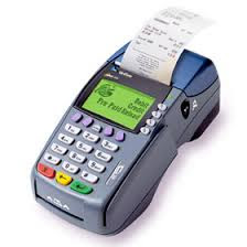 Credit card processing machines