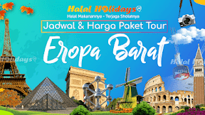 Paket Tour Eropa Barat 2024 Favorite Route Wisata Halal 