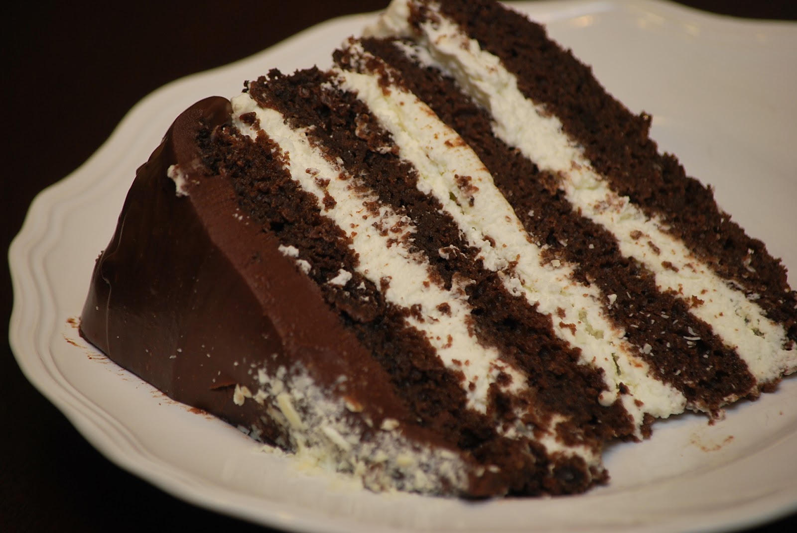 My story in recipes: Dark Chocolate Birthday Cake