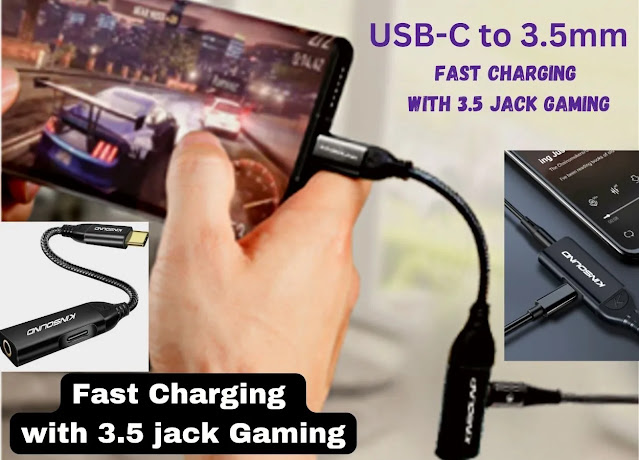 gaming free fire type-c to 3.5mm jack