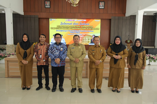 Kakan Regional VI BKN Medan Jadi Narasumber pada Kegiatan Sosialisasi Peningkatan Kompetensi Jabatan Fungsional