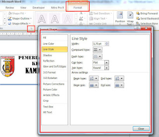 Cara Membuat Garis Bawah Pada Kop Surat Di Ms Word