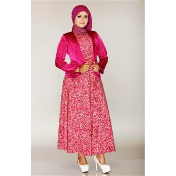 Contoh Baju  Hamil  Pesta  Batik Modern Terbaru 2021 2021