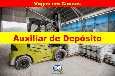 Grupo DB abre vaga para Auxiliar de Depósitor em Canoas