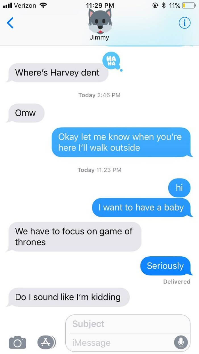 The New Challenge Of Texting Your Boyfriend 'I Want A Baby' Has Become Viral, And The Responses Are Hilarious