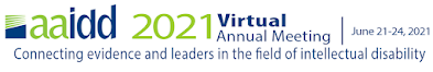 AAIDD 2021Virtual Annual Meeting June 21-24 2021 advertisement