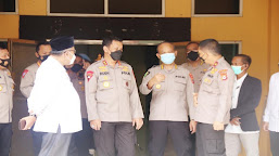 Kapolda Banten Tinjau Persiapan Serbuan Vaksinasi di Kampus UIN Banten