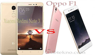 Perbandingan Tajam Oppo F1 dan Xiaomi Redmi 3