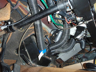 Defroster Hoses Under Dash