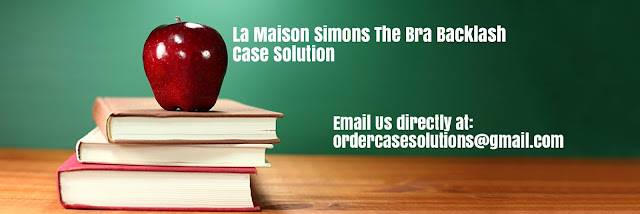 La Maison Simons Bra Backlash Case Solution