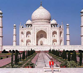 Diana at the Taj Mahal, 1992. Tim Graham/Getty Images