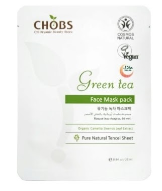 CHOBS Organic Green Tea Mask Pack Review