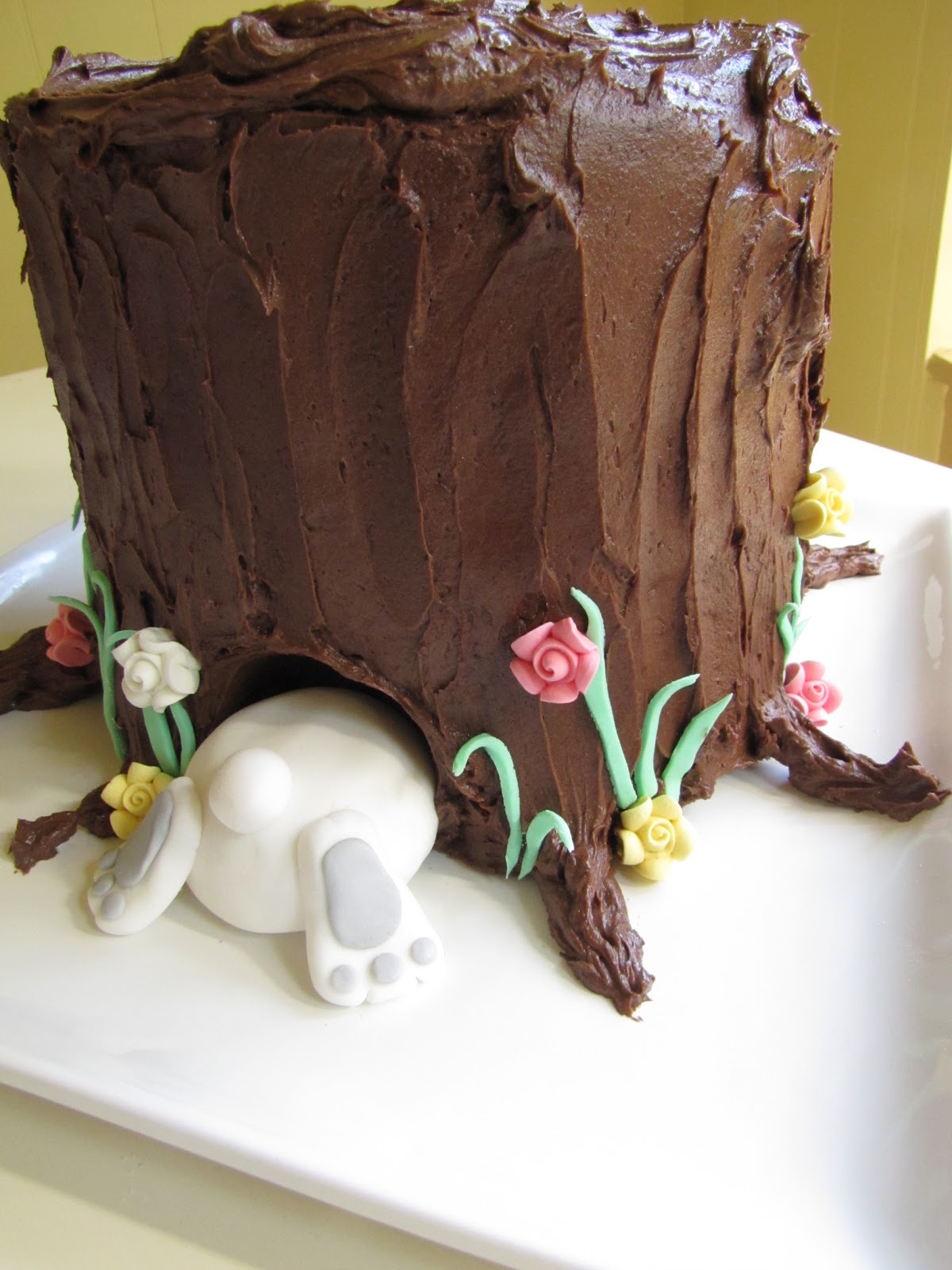 (makes make how to four a Ingredients chocolate cake) easter  buttercream tiered eggs