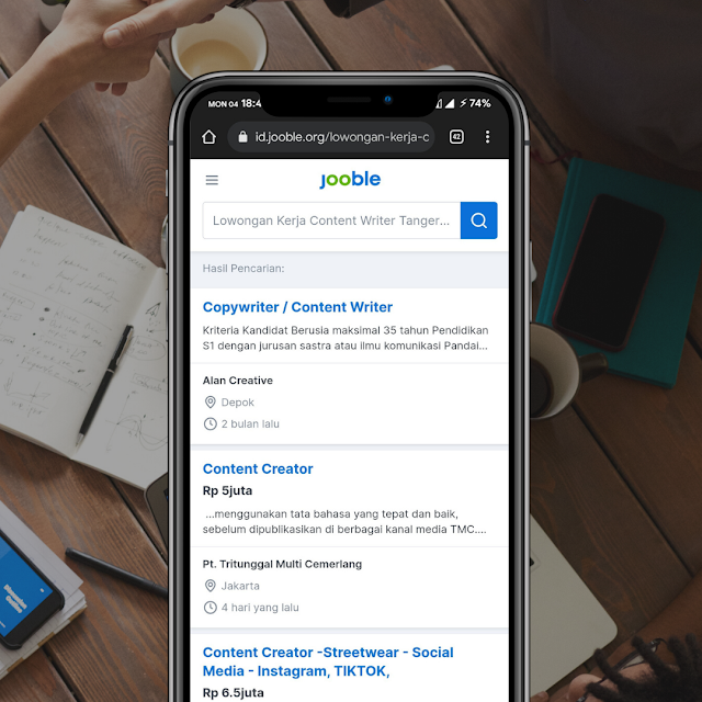 cara cari loker di Jooble