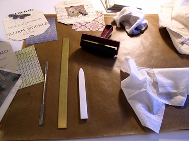 bookbinding tools