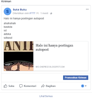 Cara Membuat Autopost Postingan Blogger ke Fanspage Terbaru 2017