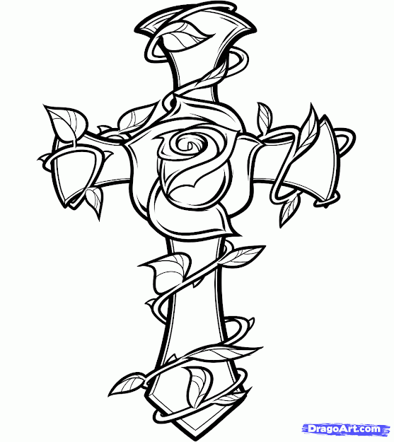 Detialed Pictures Of Butterflies To Draw  How To Draw Rose And Cross  Tattoo