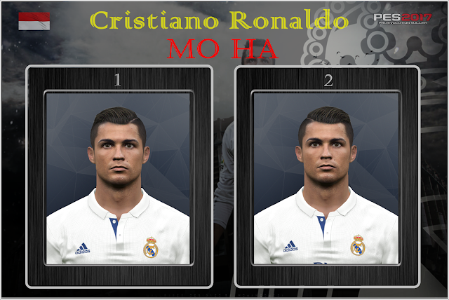 PES 2017 Cristiano Ronaldo Face by Mo Ha