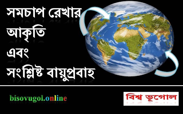 সমচাপ রেখার আকৃতি এবং সংশ্লিষ্ট বায়ুপ্রবাহ 