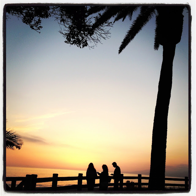 Sunset in Santa Monica, CA