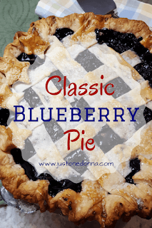 A Classic Blueberry Pie for Summer