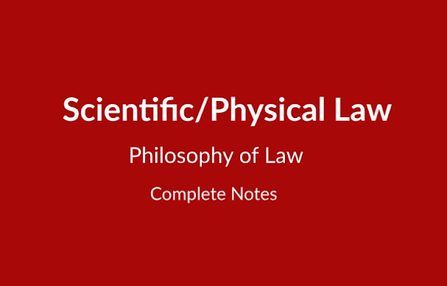 Physical or Scientific Law