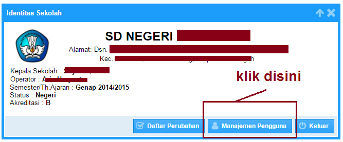 Cara Cek Data Operator Sekolah Pada Aplikasi Dapodik