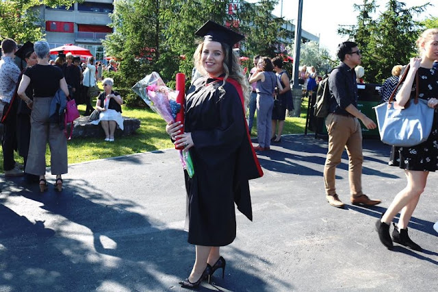 Arnisa Morina keeps the promise to her fallen father: has been graduated as a lawyer in Canada