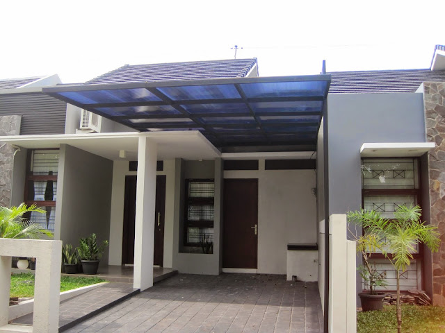 15 Desain Model Kanopi Rumah Minimalis