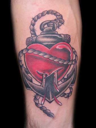 bleeding heart tattoo. the broken leeding heart,