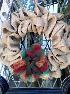 Burlap Wreath