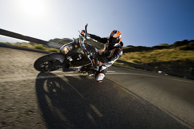 2011 KTM 990 Super Duke In Action