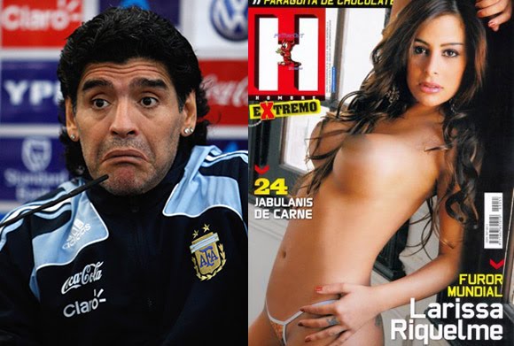  seg n ha revelado la revista'Hombre' Larissa Riquelme quer a ser 