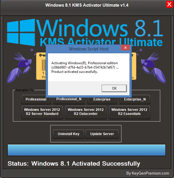 Windows 8.1 KMS Activator Ultimate 1.4 - FireSlim