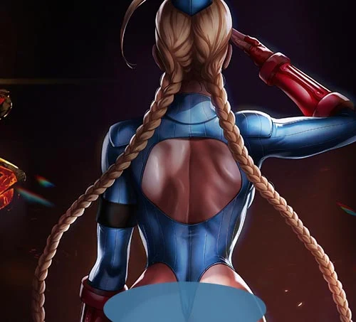 Cammy Saluting Wallpaper Engine