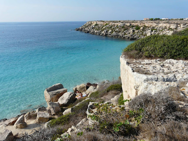 Cala azzurra Favignana