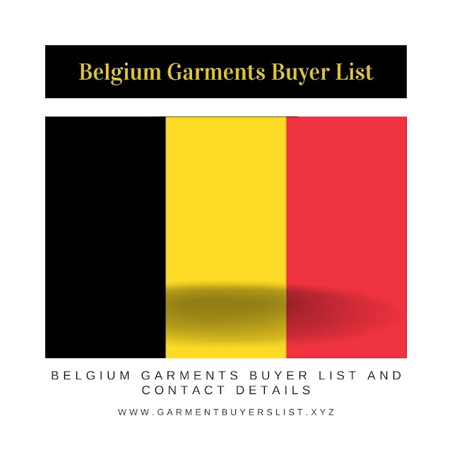 Belgium garments buyer list