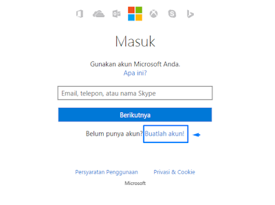 Cara Mudah Dan Cepat Daftar Email HOTMAIL Terbaru