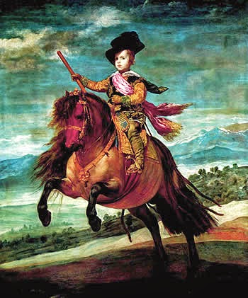 Principe Baltasar Carlos a caballo - Velázquez