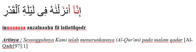 Surat Al-Qodr ayat 1