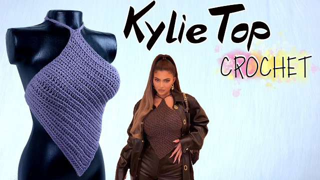 Top Kylie a Crochet