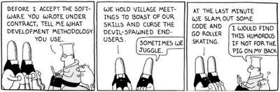 Dilbert - development methodology