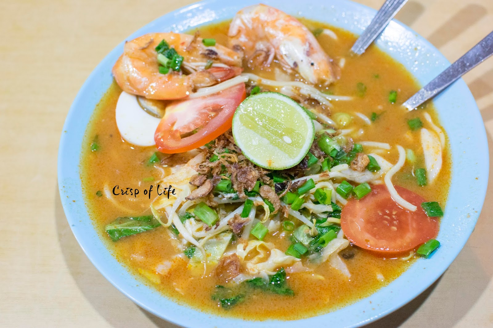 Medan Selera Sri Tambang Mee Udang Sungai Dua Butterworth Penang Crisp Of Life